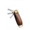 Kľúčenka Orbitkey Pro Leather 9,3 cm KPR1.CDR.101 hnedá ONE SIZE