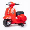 BABY MIX Detská elektrická motorka Vespa červená 67x38x52 červená