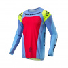 Dres ALPINESTARS Techstar Ocuri (svetlá modrá/žltá fluo/červená) L