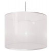 Závesná stropná lampa 1X60W E27 biela CHICAGO