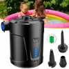 PRENOSNÝ INFLATOR S BATÉRIOU 5200 MAH, ELEKTRICKÁ VZDUCHOVÁ PUMPA
