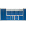 Kvalitní PROFI BLUE dílenský nábytek 4235 x 465 x 2000 mm - MTGS1300A6