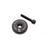 WOLF TOOTH krytka ULTRALIGHT STEM CAP černá + 5mm spacer