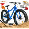 Fatbike bicykel IWOBIKE FatBike Traffic, rám 18 palcov, kolesá 26