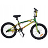 BMX Rook BS201 20 Viacfarebný bicykel (BMX Rook L60 20,5 + Rotor 360 + Pegi Golden)