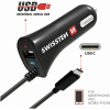 SWISSTEN CL autonabíjačka USB-C a USB 2,4A 20111500