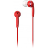 GENIUS headset HS-M320/ červený/ 4pin 3,5 mm jack