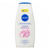 NIVEA Care & Diamond sprchový gél a gél do kúpeľa 750 ml