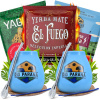 Sada Yerba Mate pre dvoch Energia Guarana tekvica bombilla 3x50g
