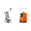 La Pavoni Europiccola Lusso + Eureka Mignon Specialita, CR orange