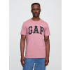 GAP Tričko s logom Everyday Soft Ružová XS