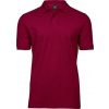 TEE JAYS STRECH DELUX TJ1405 / Pánska strečová polokošeľa - deep red S