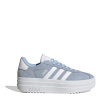 adidas Vl Court Bold Low-Top Trainers Girls Glow Blue 5 (38)