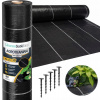 Agrotextília - Agrotkanín 135G 1,1x100 m čierny UV agrotextile 3% Antichwastowa + Powels (Agrotkanín 135G 1,1x100 m čierny UV agrotextile 3% Antichwastowa + Powels)
