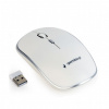 Myš GEMBIRD MUSW-4B-01-W, biela, bezdrôtová, USB nano receiver