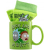 Rick and Morty - hrnek a ponožky - dárková sada (GP86923EPE)