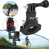 AKTÍVNY DRŽIAK NA MOTOCYKLOVÚ KAMERU, DRŽIAK NA BICYKEL, OTOČNÝ O 360°