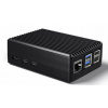 Puzdro pre Raspberry Pi 5 čierne s pasívnym chladením