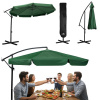 Skladací 8 segmentový záhradný dáždnik 350 cm s krytom Plonos PL-881