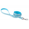 Firedog BioThane Vodítko Reflect 19 mm 1,2 m s rúčkou & D-krúžkom tyrkysové