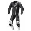 Jednodielna kombinéza FUSION 2022, TECH-AIR kompatibilný, ALPINESTARS (čierna/biela) 58