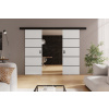 KIER Posuvné dvere WERDI DUO PLUS | 172 cm Farba: Biela
