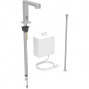 Geberit Brenta - Elektronický umývadlový ventil, sieťové napájanie, easy to clean, kefovaná nerezová 116.171.SN.1