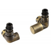 Sapho CORNER SIMPLY pripojovacia sada ventilov, bronz TM1248