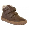 FRODDO WINTER FURRY BROWN - Zimné barefoot topánky Veľkosť: 21