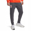 Pánske teplákové nohavice Under Armour UA Rival Terry Logo Jogger - šedé