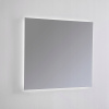 Zrkadlo - Nástenné zrkadlo s LED, bezrámové zrkadlo 85x75x3 cm (Zrkadlo - Nástenné zrkadlo s LED, bezrámové zrkadlo 85x75x3 cm)