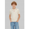 Detské polo tričko Calvin Klein Jeans IB0IB02370.128.176.PPY2 béžová 176