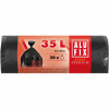 Alufix Vrecia na odpadky HDPE 35 l 10 µm 30 ks čierne