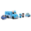 Wiky Vehicles Auto policajné s efektmi set 4ks