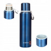 Termoska Casno Lascar 0,75 l odtiene modrej (Casno Thermos oceľová termálna fľaša 750 ml)