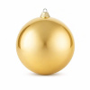 DECOLED Veľká vianočná guľa 20 cm, zlatá, lesklá