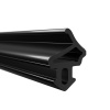 Okenné tesnenie čierne DQ-PP 0,83 x 5000 x 10 mm