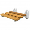 RIDDER Sklápacie sedadlo do sprchy Pro prírodné - Hnedá - 50907-6044