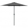zahrada-XL Záhradný slnečník, hliníková tyč 270x246 cm, antracitový 47346