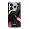 Odolný obal Mobiwear Elite Pro - Xiaomi Redmi Note 14 5G - EP35E Černý a zlatavý mramor (Odolné pouzdro, obal kryt Mobiwear Elite Pro - maximální ochrana mobilu Xiaomi Redmi Note 14 5G, zesílené hrany