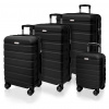 AVANCEA Sada cestovných kufrov DE2708 Black XSML 29l, 39l, 69l, 102l