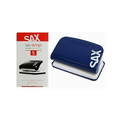 Děrovačka SAX 218 12 listů Modrá (WIKR-987643)
