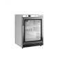 Mrazicí skříň prosklené dveře, nerez | TEFCOLD UF 200 VSG