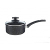 Hrniec KOLIMAX BLACK GRANITEC s pokrievkou, priemer 18cm, objem 2.0l (150554)