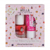 Miss Nella SADA LIPS & TIPS - DETSKÝ LAK NA NECHTY A BALZAM MISS NELLA - HOT PINK SUGAR PLUM