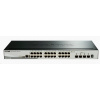 D-Link DGS-1510-28X 28-Port Gigabit Stackable Smart Managed Switch, 24x gigabit RJ45, 4x 10G SFP+ DGS-1510-28X/E