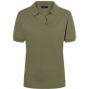 James&Nicholson Dámska polokošeľa JN071 Olive XXL