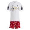 Detské tričko a šortky ADIDAS LK DY MM T SET HR9498 – Biela