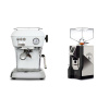 Ascaso Dream ONE, Cloud White + Eureka Mignon Perfetto, NX black