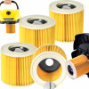 3x Filter do vysávača Karcher WD3 200 WD2 MV2 MV3 SE4001 KWD V17 V15 V12